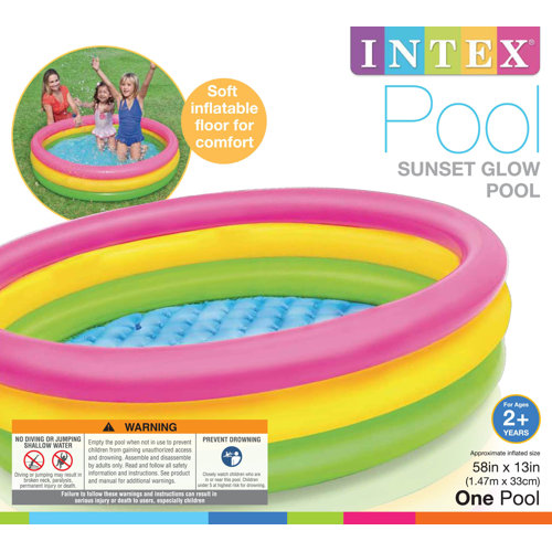Intex Plastic Kiddie Pool Wayfair